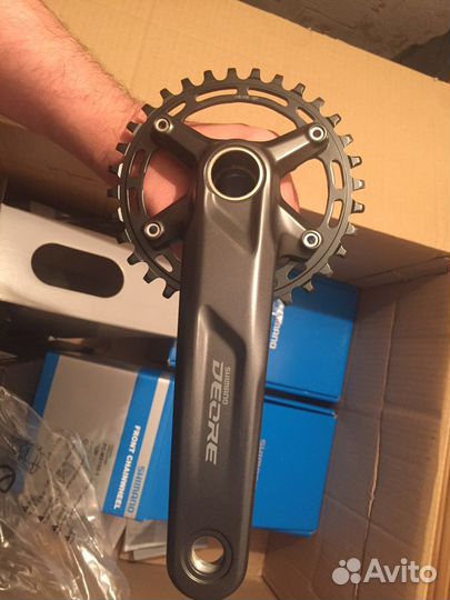 Система/шатуны Shimano Deore M5100-1