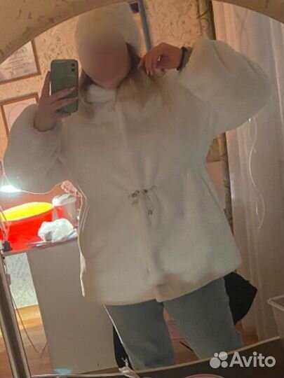 Шуба эко кролик