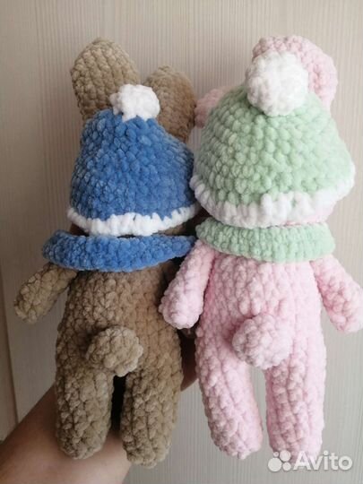 Мягкая игрушка зайка