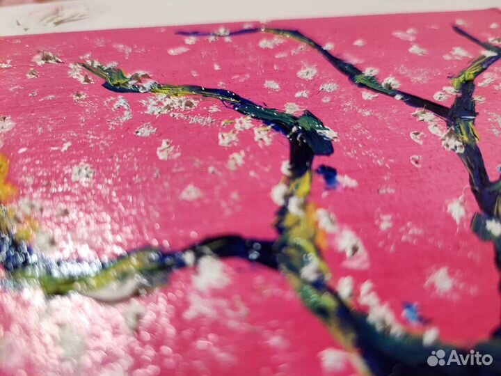 Картина масло 10х15 грунтованный картон