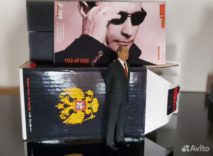 1:18 Vladimir Putin SF Scale Figures 1/18