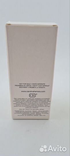 Carolina herrera Chic for men (tester)