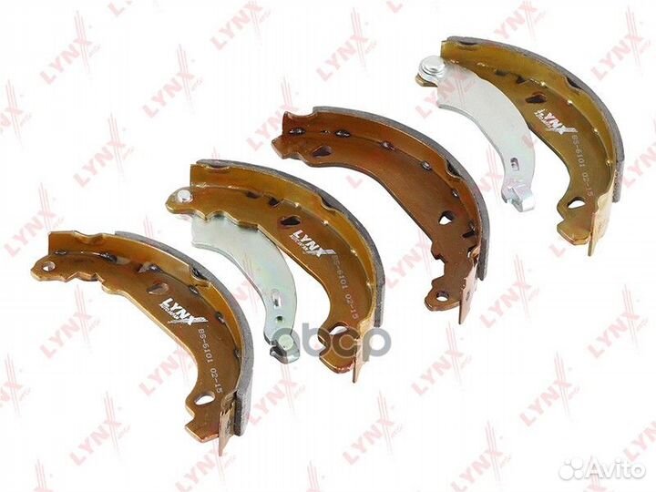 Колодки тормозные барабанные зад BS6101