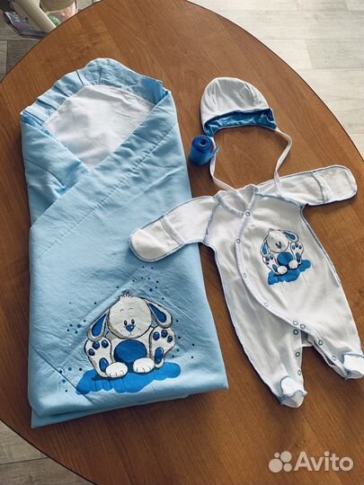 Конверт на выписку для мальчика