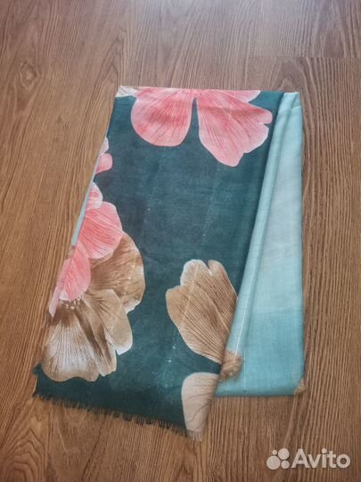 Палантин 170х90см из тонкого хлопка