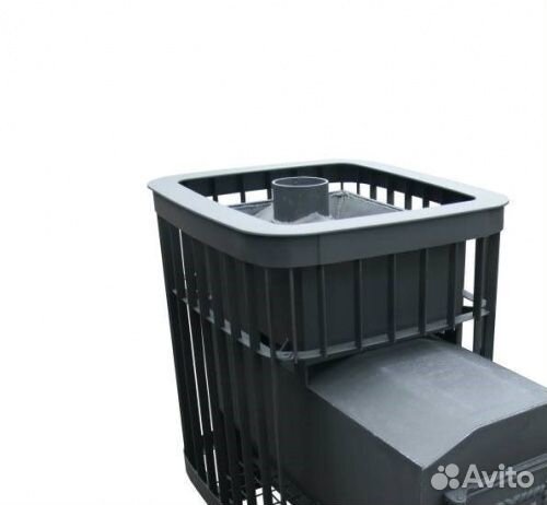 Печь для бани Варвара мини Каменка сетка удл. топ