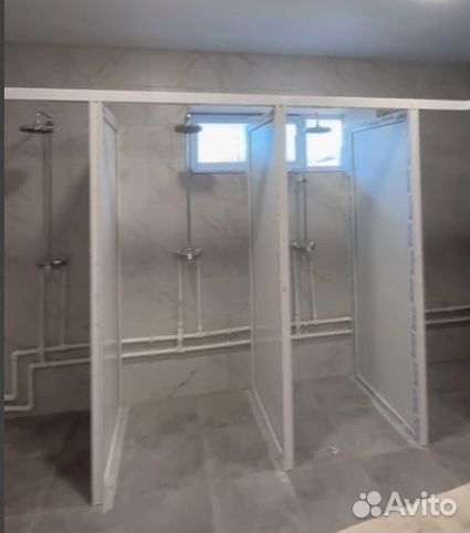 Перегородки для душа пвх