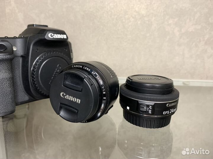 Canon EOS 50d и фикс объективы в комплекте