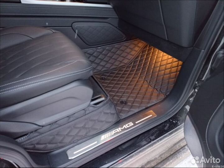 Автоковрики 3d из экокожи