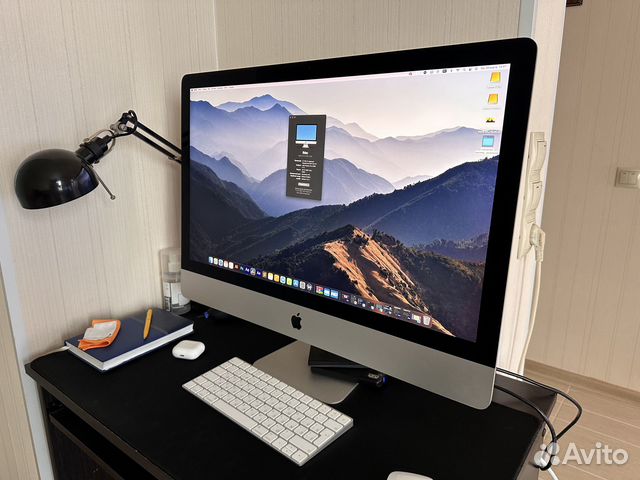 iMac 27 retina 5k 2020 3,1 GHz 6ядерный процессор