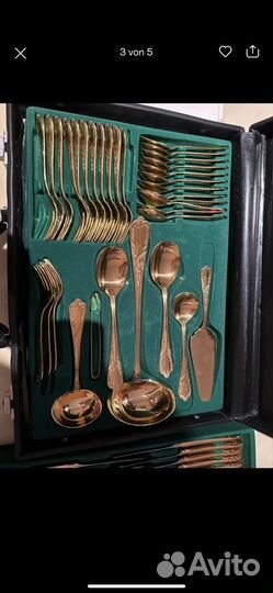 Набор столовых приборов на 12 персон из германии
