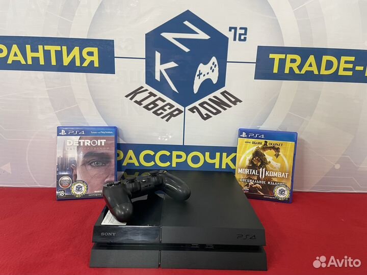 Playstation 4 + Mortal Kombat 11 + Detroit + Гаран