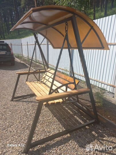 Качеля садовая