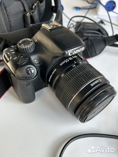 Фотоаппарат canon 550D+чехол+флешки