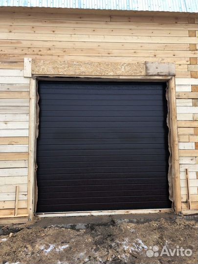 Секционные ворота alutech