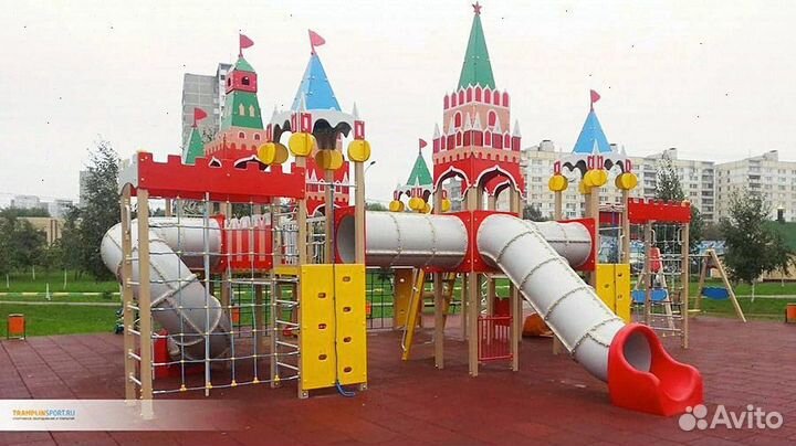 Детские уличные площадки под ключ