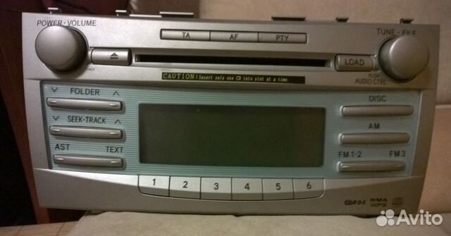 Штатная магнитола Тойота Камри 40
