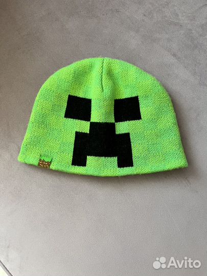Шапка для мальчика Minecraft 5-7 лет