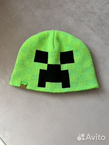Шапка для мальчика Minecraft 5-7 лет