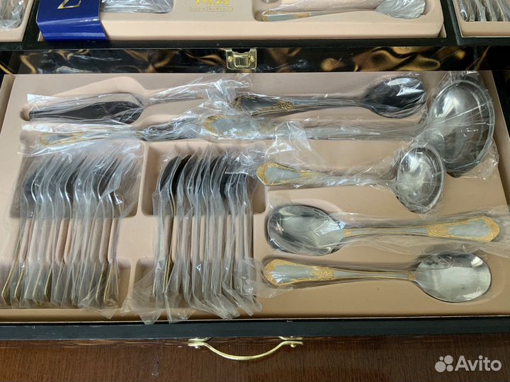 Столовые приборы 12 персон 72 предмета новые