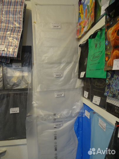 Пищевые полиэтиленовые вкладыши в коробки