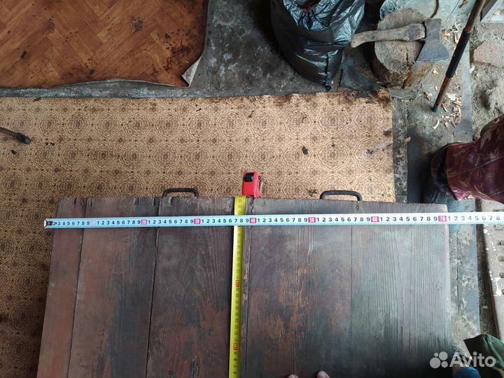 Сундук деревянный старинный