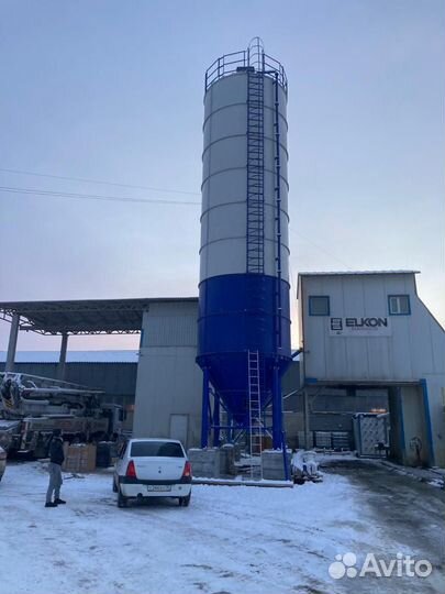 Силос цементный сцр 35-200 тонн