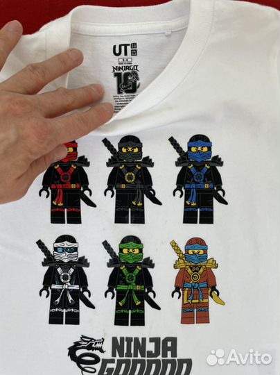 Футболки детские Uniqlo Lego Ninjago