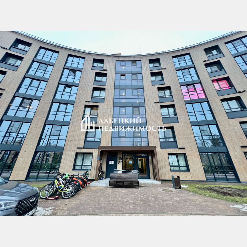 2-к. апартаменты, 60,1 м², 2/6 эт.