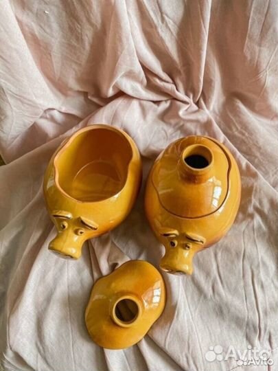 Горшочки для запекания борисовская керамика набор