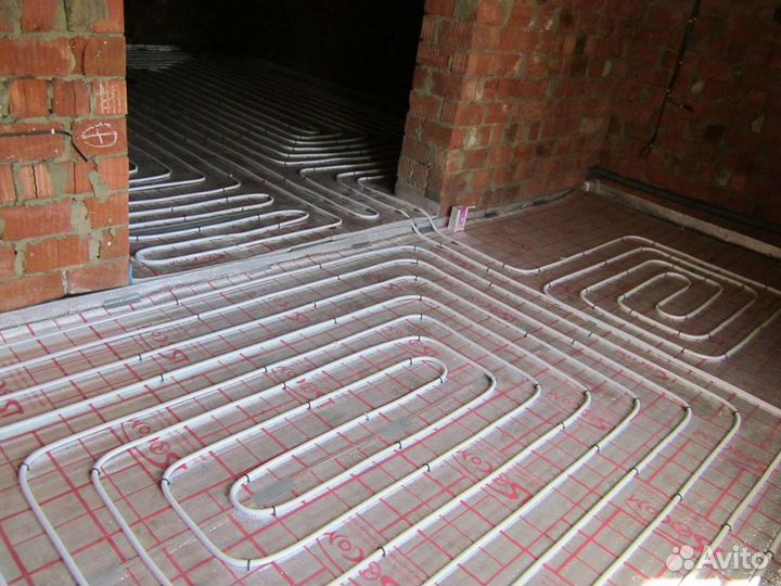 Теплый пол в доме,квартире
