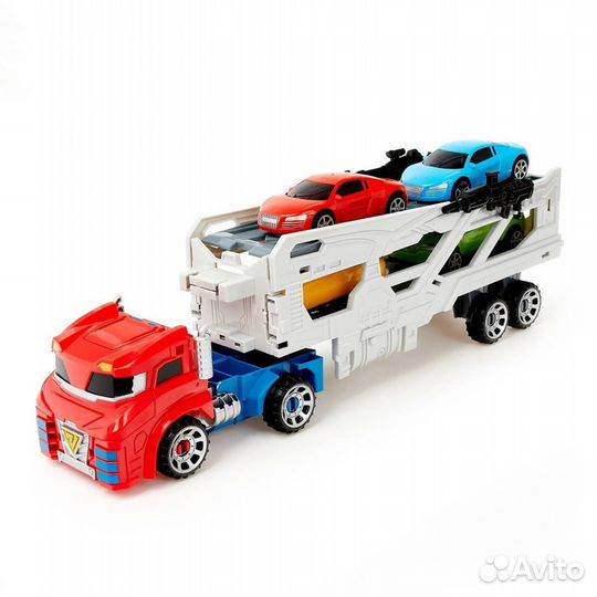Машина-трансформер «Автобот» с машинами