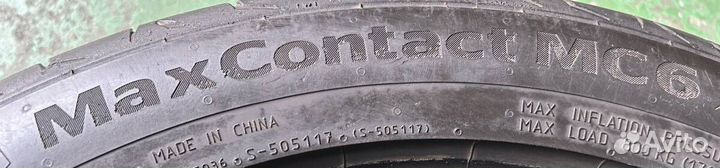 Continental MaxContact MC6 245/45 R18