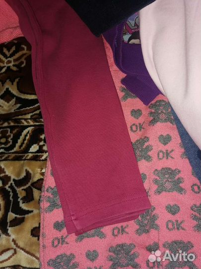 Детские вещи пакетом для девочки 110