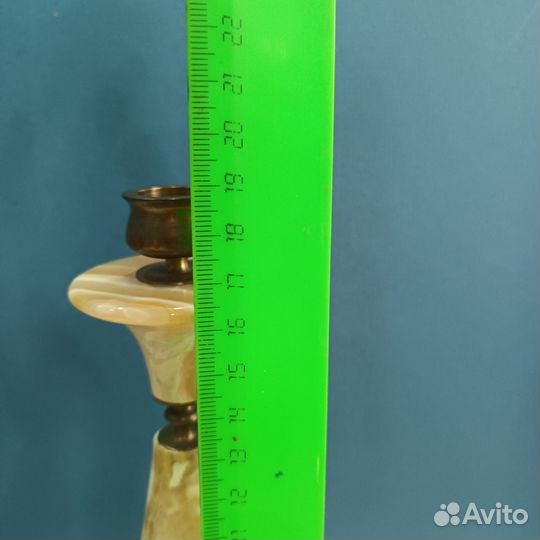 Подсвечник камень, оникс