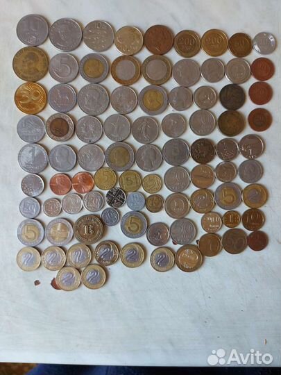 Монеты разных стран старинные и современные