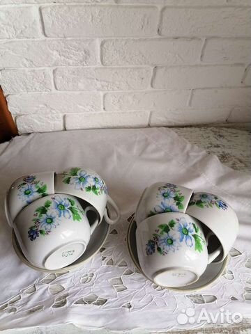 Сервиз чайный Вербилки СССР