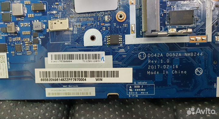 Материнская плата NM-B244