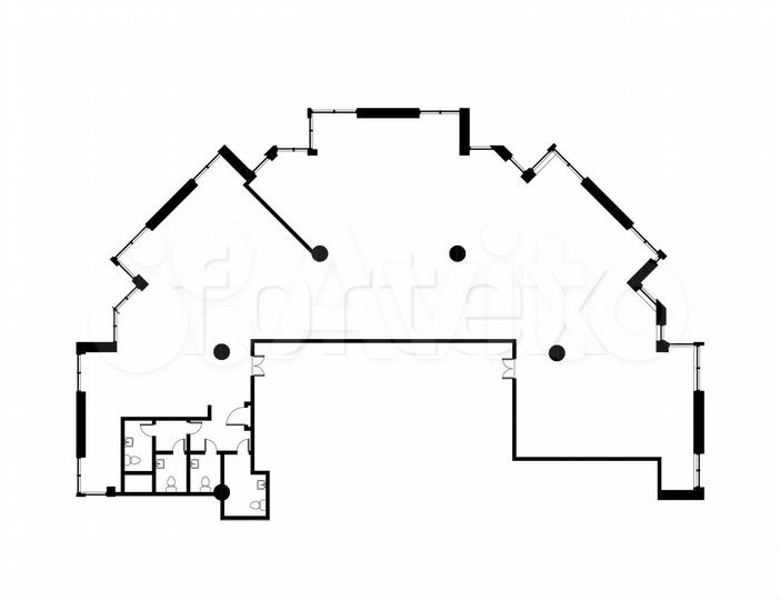 Сдам офисное помещение, 357 м²
