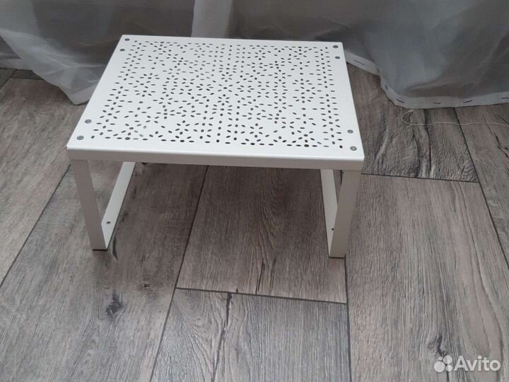 Новая полка металлическая в шкаф на кухне