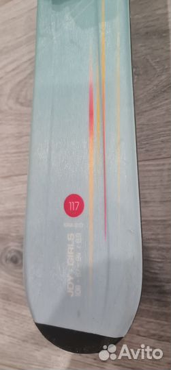 Горные лыжи 117 head + палки leki