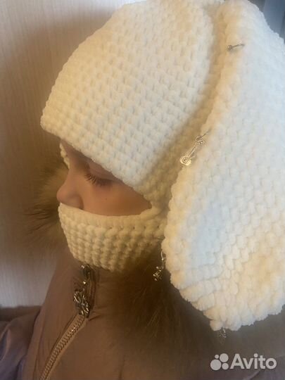 Балаклава вязаная крючком