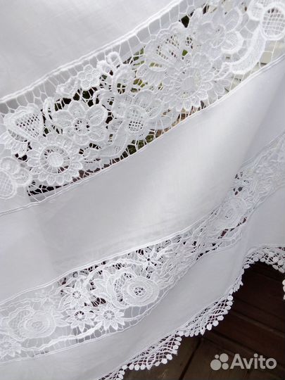 Платье женское летнее белое длинное xxxl