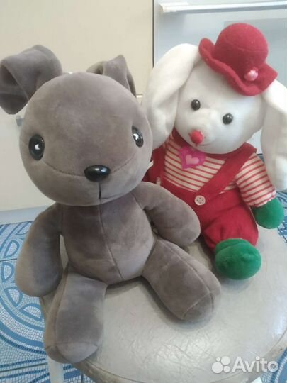 Мягкая игрушка зайчик