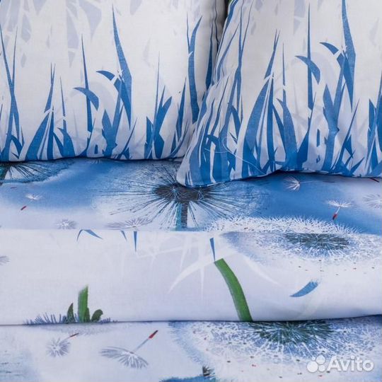 Постельное бельё 'Этель' евро Одуванчики 200х217 с