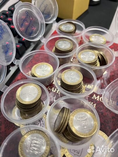 Юбилейные монеты 10 рублей продажа/обмен