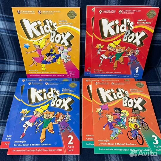 Kids box, 1, 3 учебник на английском
