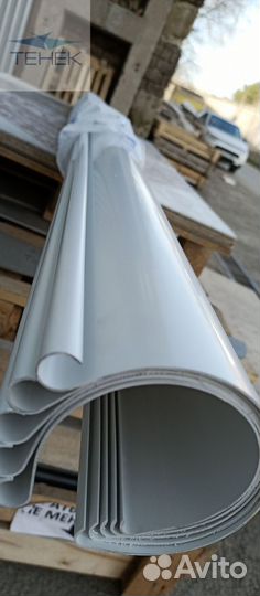 Водосток для кровли комплект 9м на 6м Цвет Белый