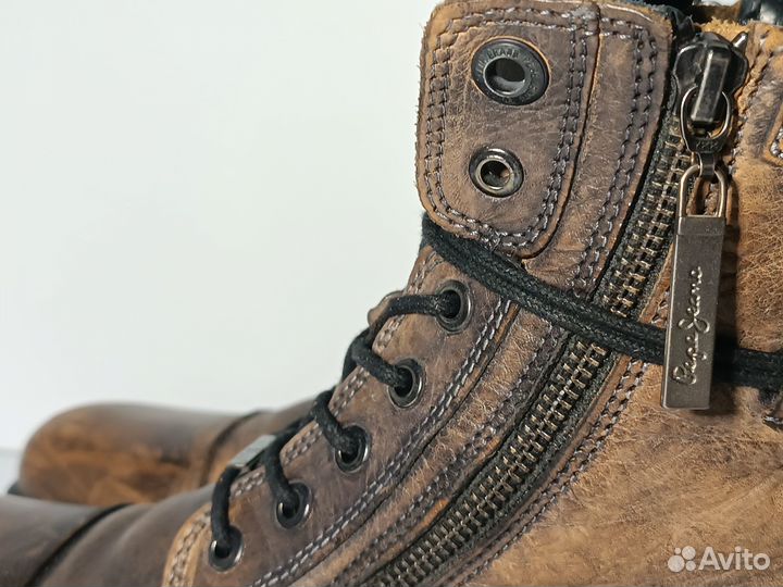 Ботинки мужские кожа Pepe Jeans оригинал 44-45