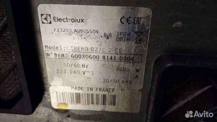 Индукционная плита Electrolux